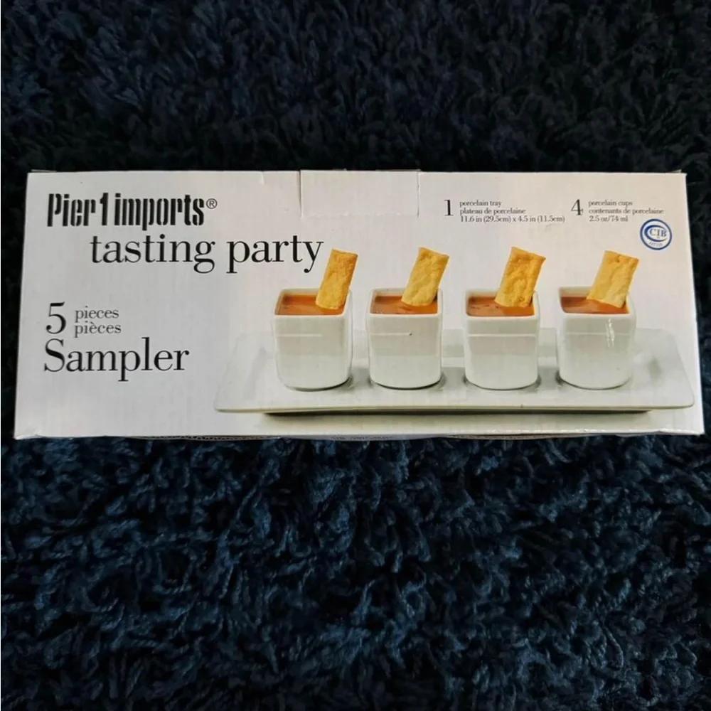 Pier 1 Imports tasting party five piece sampler
